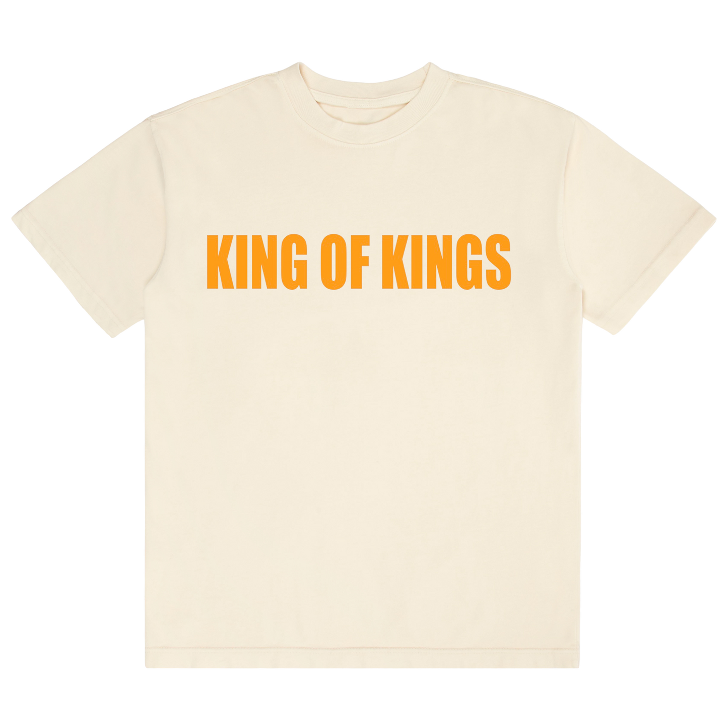 KING OF KINGS TEE - Cream