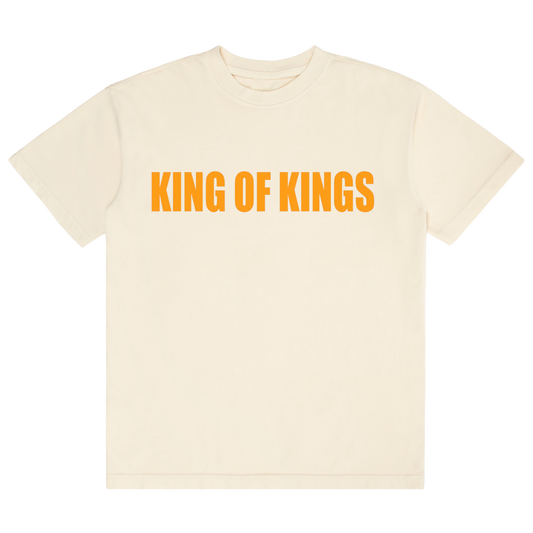 KING OF KINGS TEE - Cream