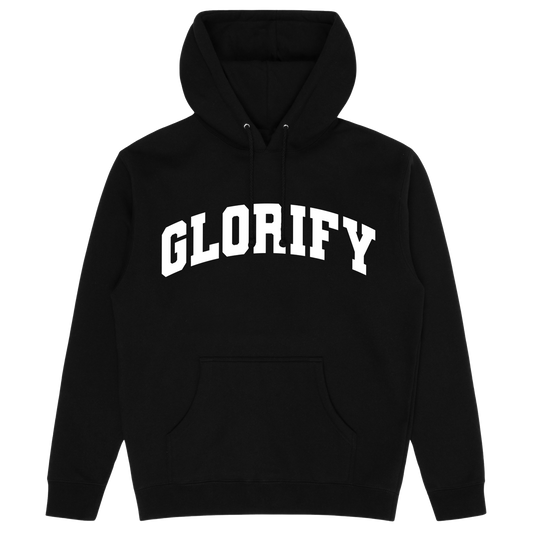 COLLEGIATE HOODIE - Black