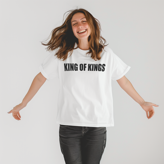 KING OF KINGS TEE - White